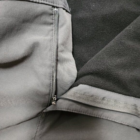 Eddie Bauer First Ascent Gray Fleece Lined Hiking Pants - Picture 4 of 7